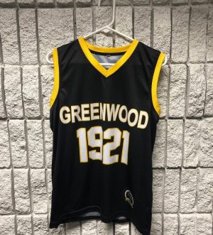 Greenwood 2021 Black Wall Street Basketball Jersey