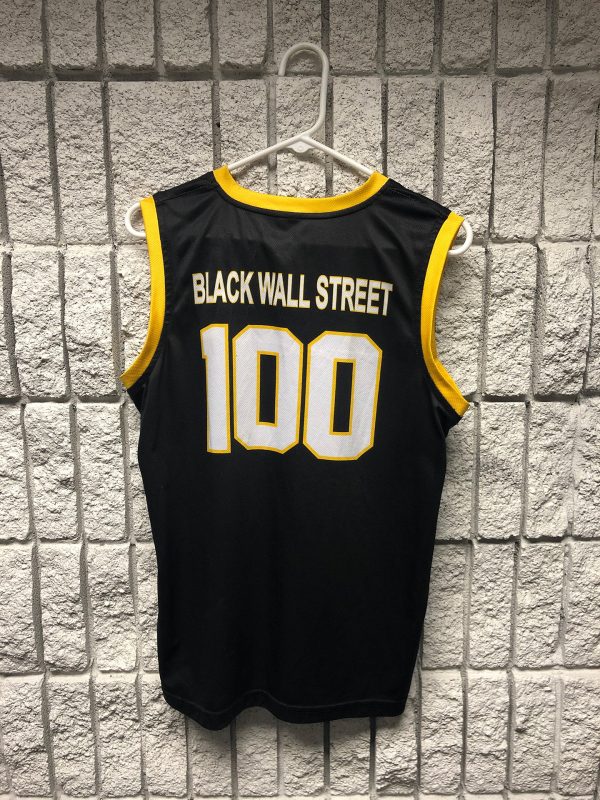 Greenwood 2021 Black Wall Street Basketball Jersey