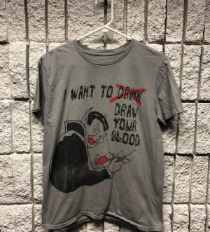 I Want To Draw Your Blood Dracula T-Shirt
